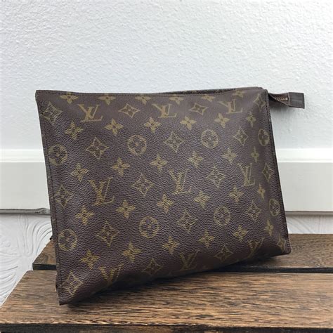 louis vuitton black toiletry bag|louis vuitton vintage toiletry bag.